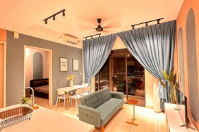 Luxury 1BR service apartment with Balcony Trion KL